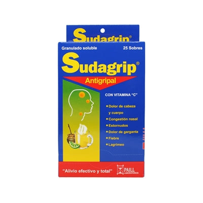 Caja Sudagrip Te (Sabor Miel y Limon)